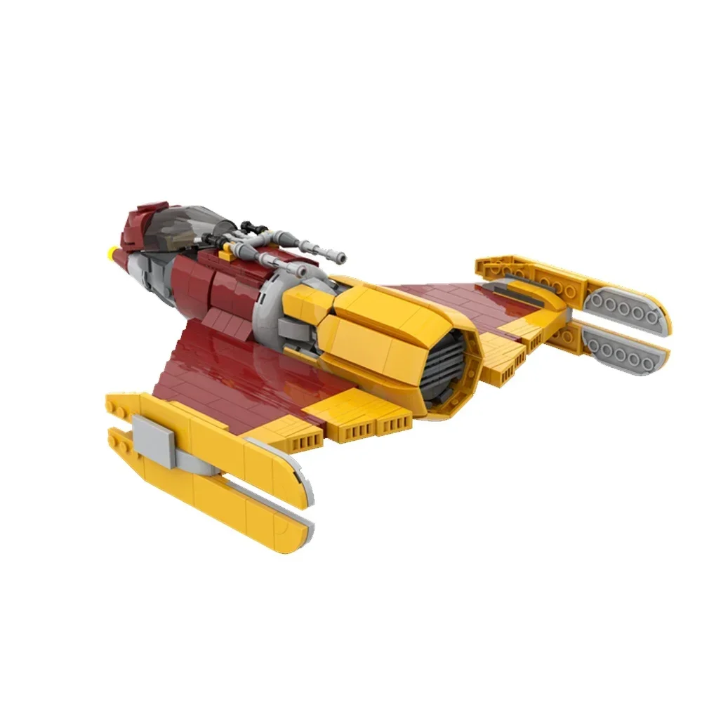 MOC Movie Wars Ahsokaeds Shin Hatis Starfighterss Building Blocks Starships USS Grissoms Aircraft Model Bricks Toys ChildrenGift