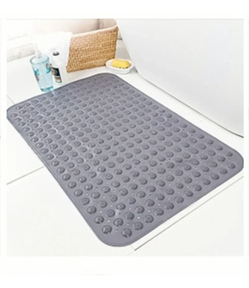 Non-slip Bath Mat With Suction Cups Bathroom Rug Bathroom Accessories Pvc Bath Rug Kitchen Carpet Kitchen Accessories Bath Mats