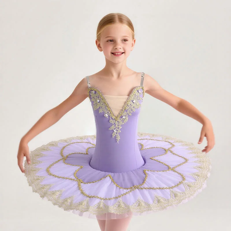 

Adult Kids Long Professional Ballet Tutu Swan Lake Ballet Costume Ballerina Ballet Dress Girls Performance Dancewear Velvet Top