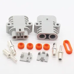 Anderson waterproof male and female plug 50A high current 12V/24V parking air conditioning connector connector