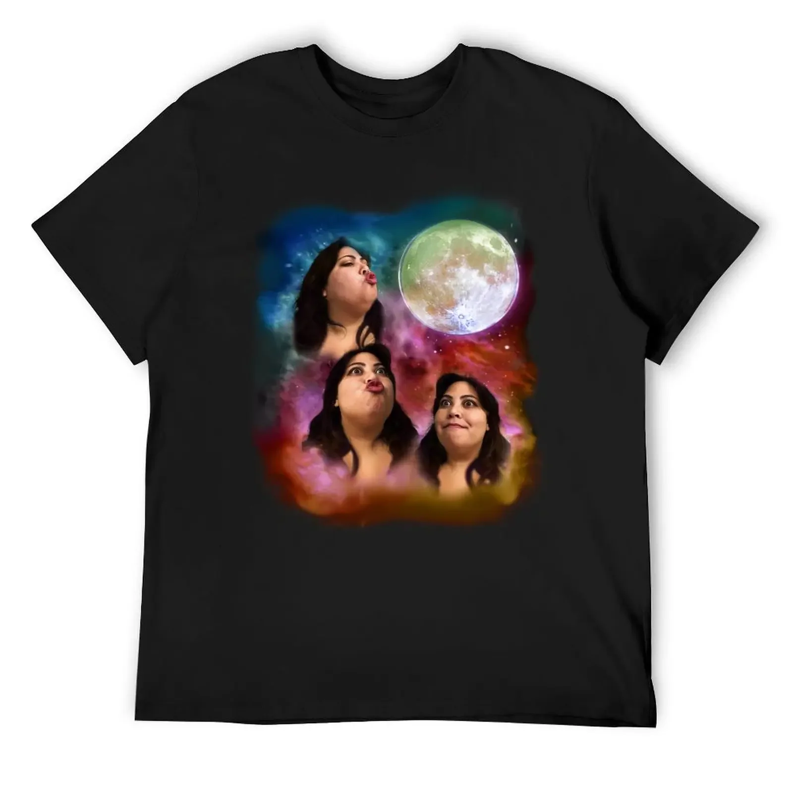 

3 Clara Moon- Rainbow T-Shirt boys whites quick drying plus size clothes mens graphic t-shirts