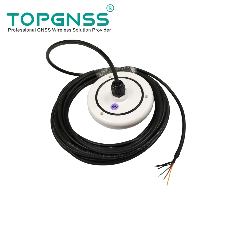 TOPGNSS NMEA0183 4800bps RS232 GPS marine GPS GLONASS GALILEO Rreceiv module Marine GPS recevier antenna DIY connector GN8603L