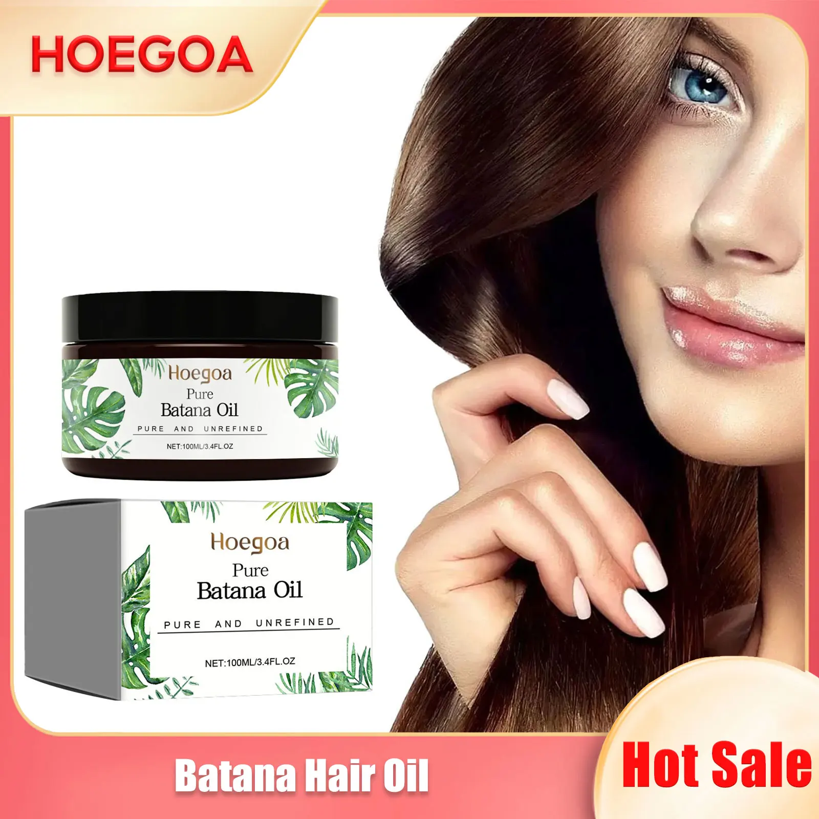 Hair Essential Oil Repair Damaged Strengthens Growth Keep Smooth Prevent Loss Scalp Treatment Reduce Frizz Batana Hair Care Oil