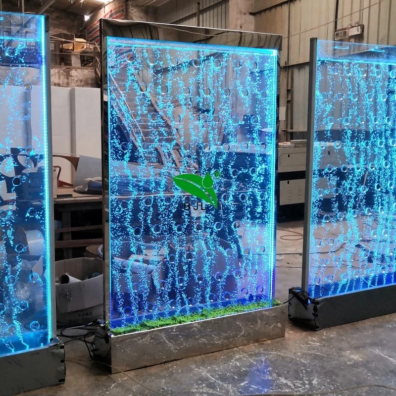 Customized. hotel restaurant project customized changing color LED light acrylic bubble panel wall