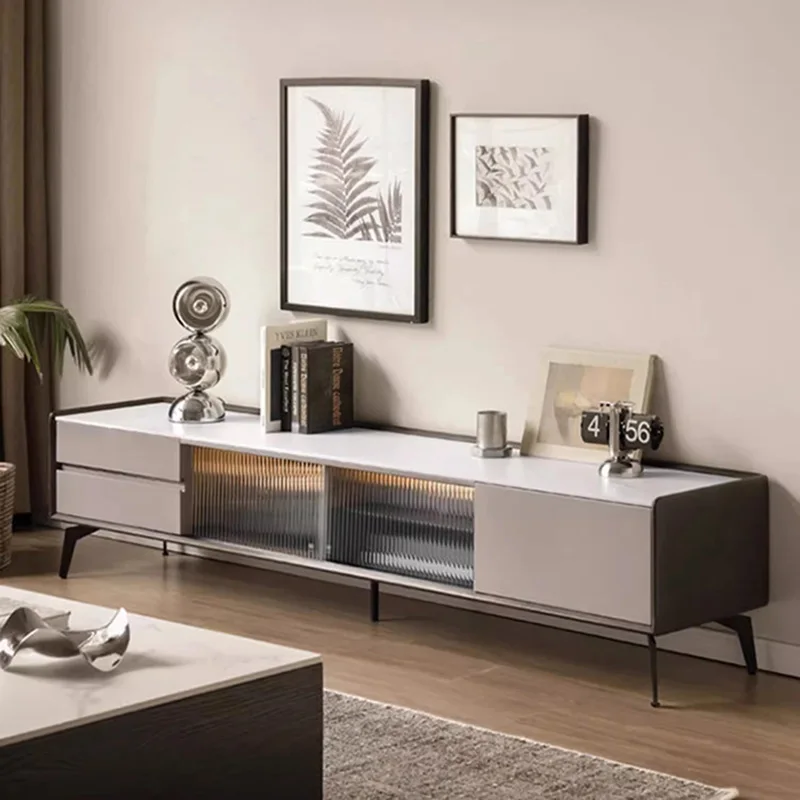 

Living Room Modern Tv Stands Console Monitor Nordic Wood Movies Drawers Tv Table Designer Universal Muebles Italian Furniture