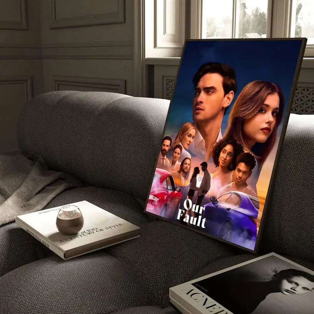 بلدي خطأ Culpa ميا الفيلم الكلاسيكي خمر الملصقات ورق أبيض يطبع الملصقات الفنية Kawaii غرفة ديكور