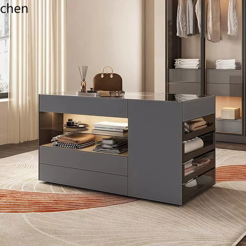 minimalist home multi-functional display bedroom can store high-end Nakajima lockers