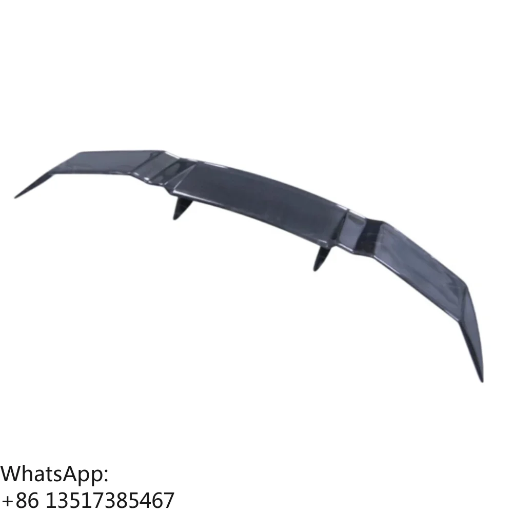 

M-style Dry Carbon Fiber Rear Spoiler Body Kit for Lamborghini Huracan Upgrade Easy to Install Single-layer Rear Wing