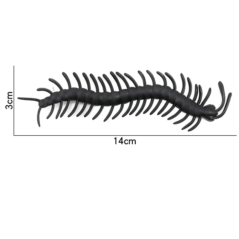 10/20PCS Lustige Gags Praktische Centipede Witze Spielzeug Halloween Kunststoff Simulation Centipede Dekoration Realistische Requisiten Spielzeug Geschenk