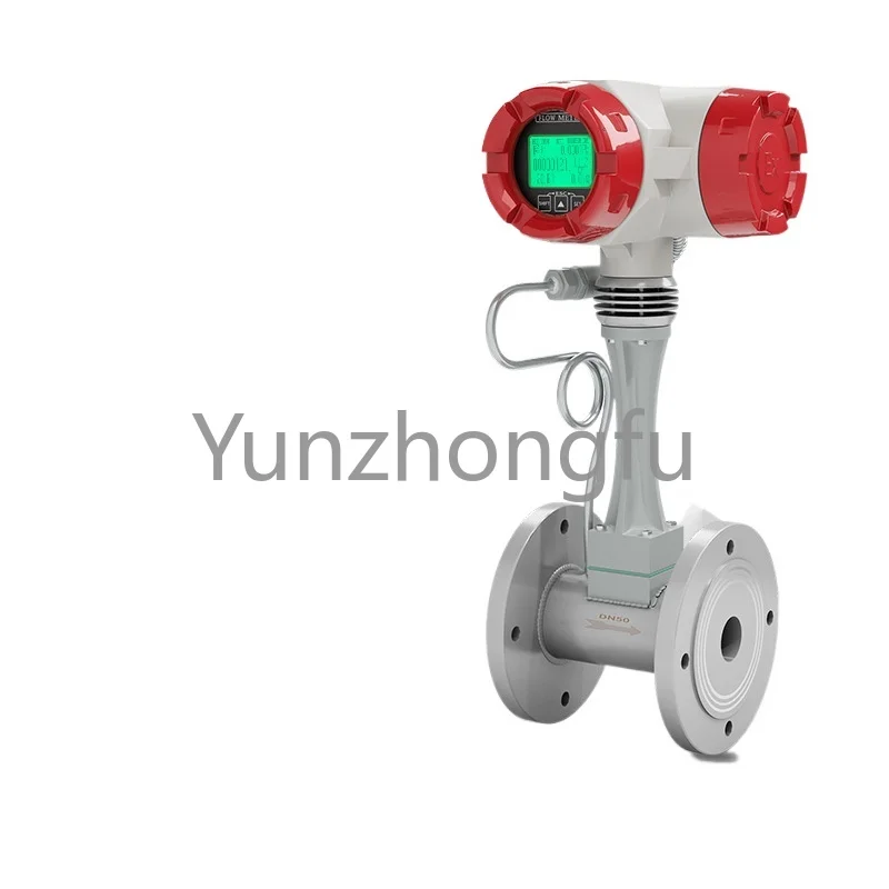 Intelligent Vortex Flowmeter Split Type Nitrogen Compressed Gas High Precision Steam Vortex Flowmeter