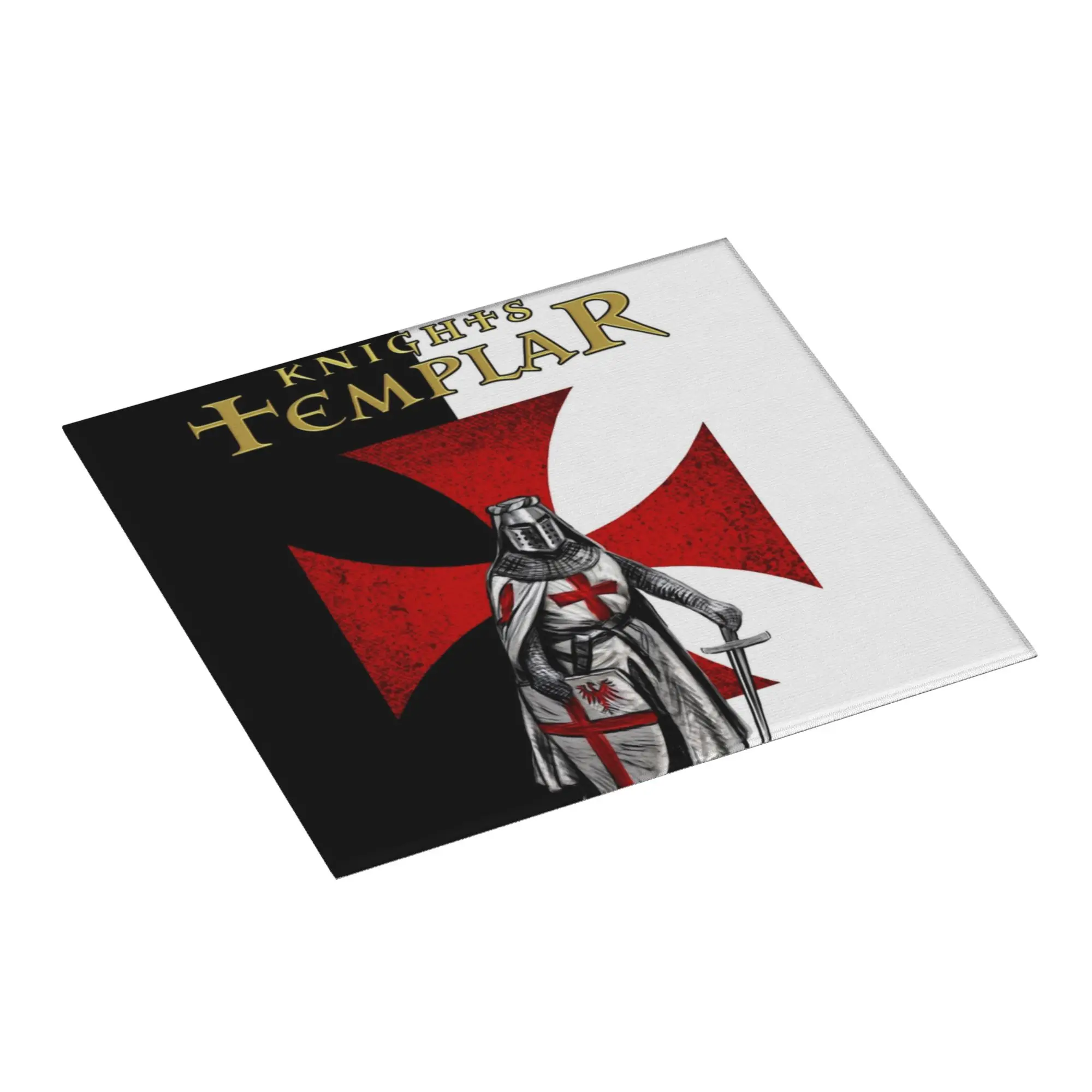 Drying Mat For Kitchen Knight Templar Crusades Knights Barware Tableware Christian Warrior Washable Kitchen Sink Drying Pad