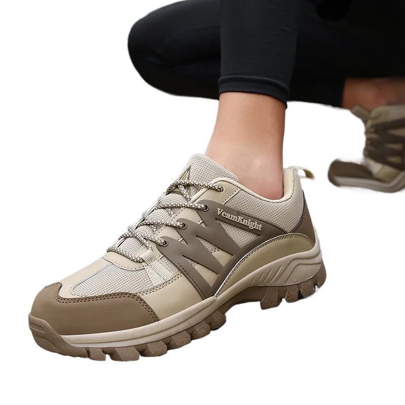 

New Autumn Men Anti Slip Outdoor Breathable Hiking Shoes Man Trekking Mountain Shoes Tracking Treking Hike Sneakers Dropshipping