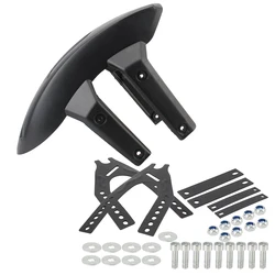 Universal Motor Accessories With Bracket Plastic Motorcycle Rear Wheel Fender Cover Splash Guard Mudguard
