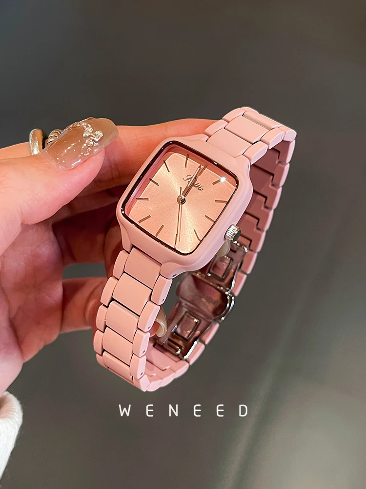 

Square Women'S Watch, New 2026 Style, Luxurious And Sophisticated, Fashionable And Simple, Quartz Wristwatch, Watch Accessory.