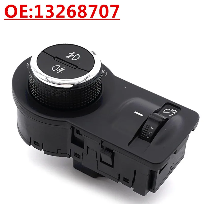 

New 13268707 Automobile accessories headlight fog light adjustment switch headlight combination switch For Opel/chevrolet Cruze