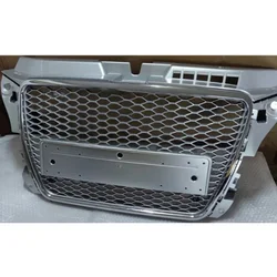 Customized Packaging For RS3 Style Front Sport Hex Mesh Honeycomb Hood Grill for Audi A3/S3 8P 2009 2010 2011 2012 2013 New