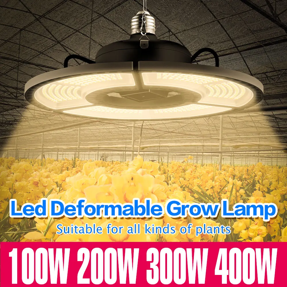 

E27 Plant Grow Led Sunlike Light 220V Phytolamp Full Spectrum Fitolamp Hydroponic Phyto Lamp Deformable Led Growth Lighting 110V