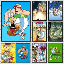 Asterix Et Obelix Manga Poster Paper Print Home Living Room Bedroom Entrance Bar Cafe Art Painting Decoration