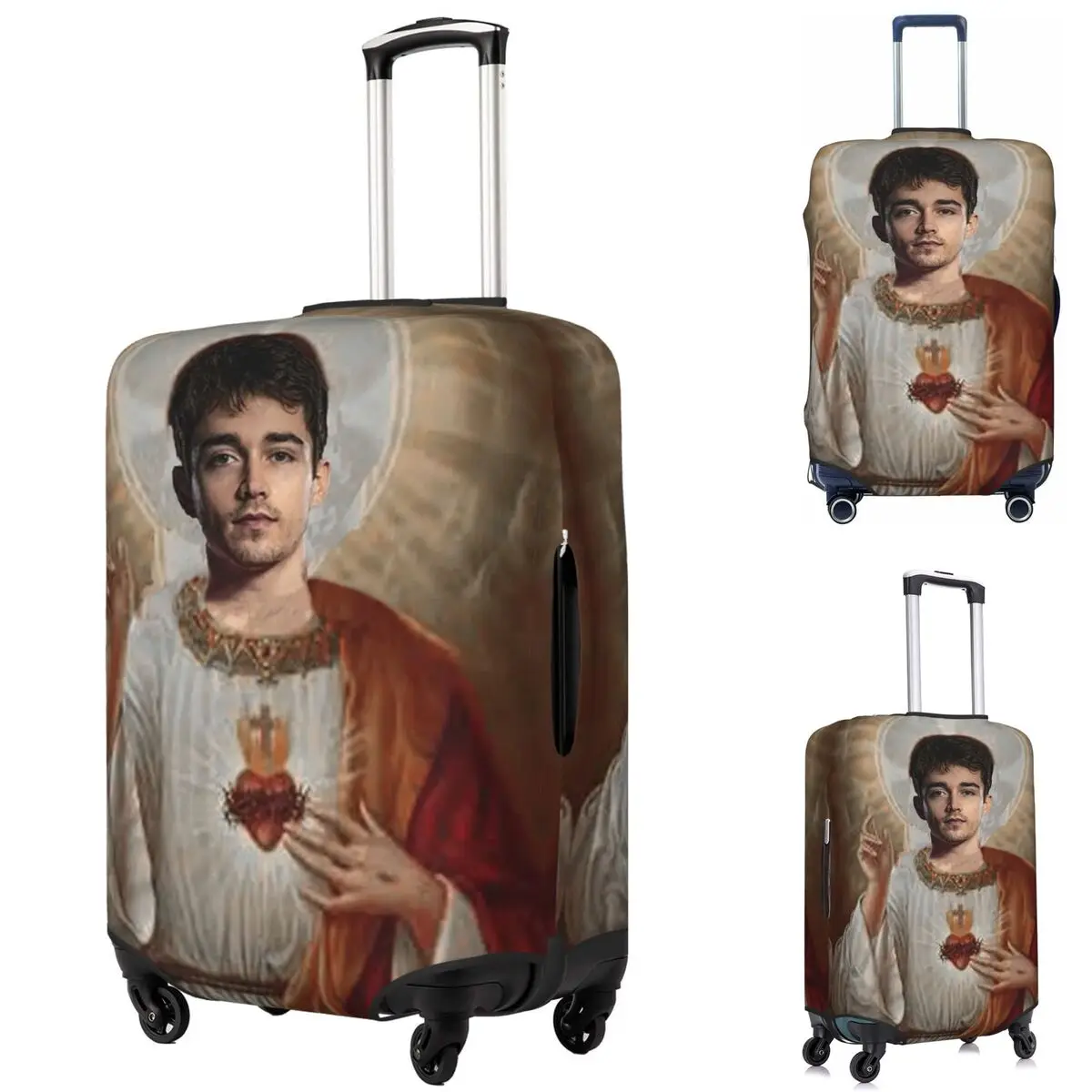 San Charles Leclerc Protezione per valigia Coperture protettive elastiche per bagagli da viaggio per 18-32 pollici