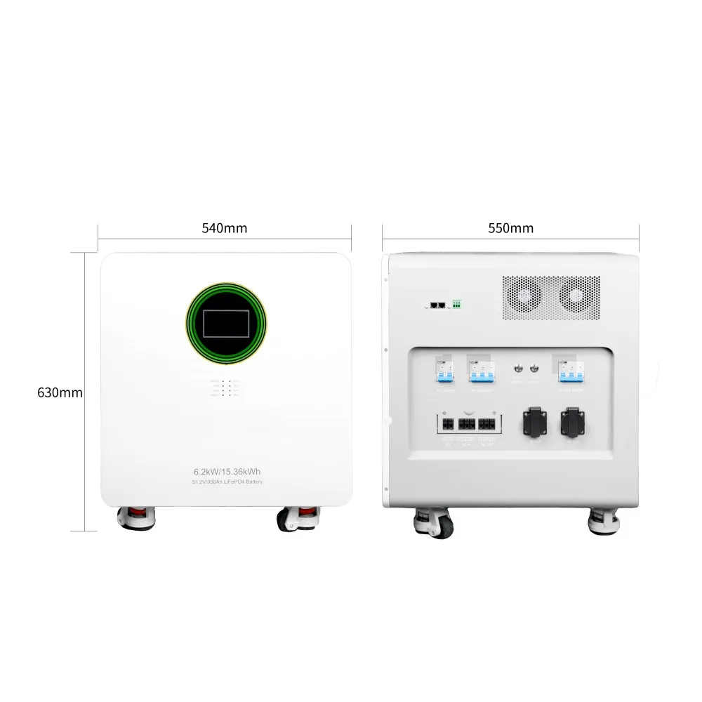 All In One 15kw Solar System 48v 300ah Lifepo4 Lithium Ion Battery 51.2v 280ah Lifepo4 Battery Pack With Inverter