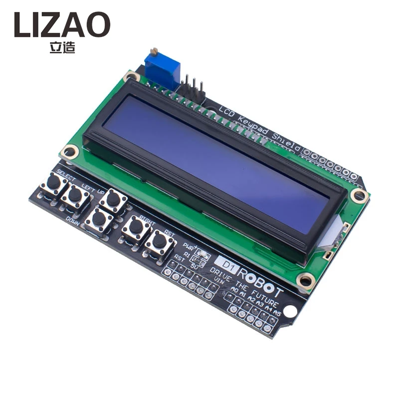 LIZAO MEGA 2560 R3 Project Starter Kit for Arduino with W5100 Ethernet LCD1602 HC-SR04 Relay Module