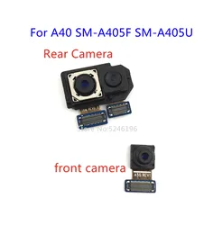 1pcs Back big Main Rear Camera front camera Module For Samsung Galaxy A40 SM-A405F A40 SM-A405F/DS A40 SM-A405U Replace Part.