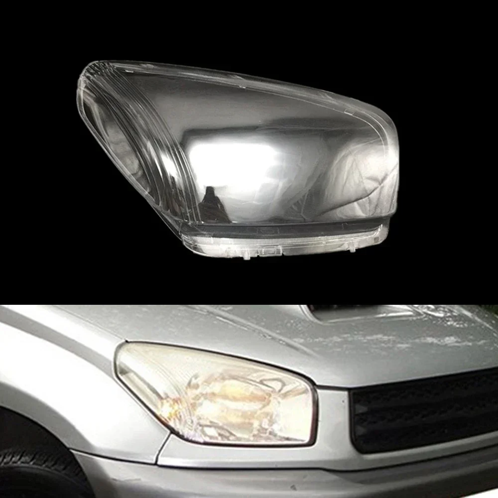 

For Toyota Rav4 Car Head Light Shade Shell Caps Front Headlamp Lamp Cover Lampshade Headlight Lens Case 2001 2002 2003 2004