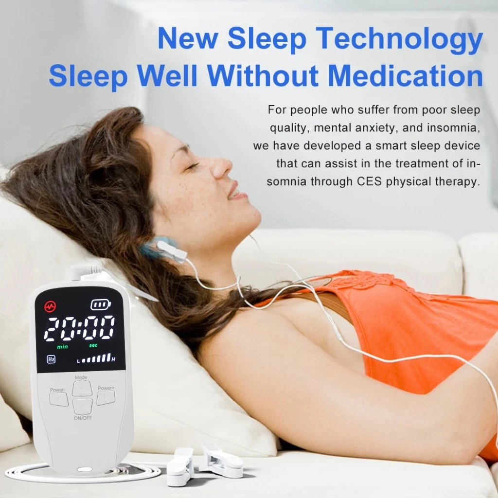 2026 Upgraded Vagus Nerve Stimulator Ear Clip, Microcurrent Massage for Stress, Insomnia Aid, Depression & Anxiety Management