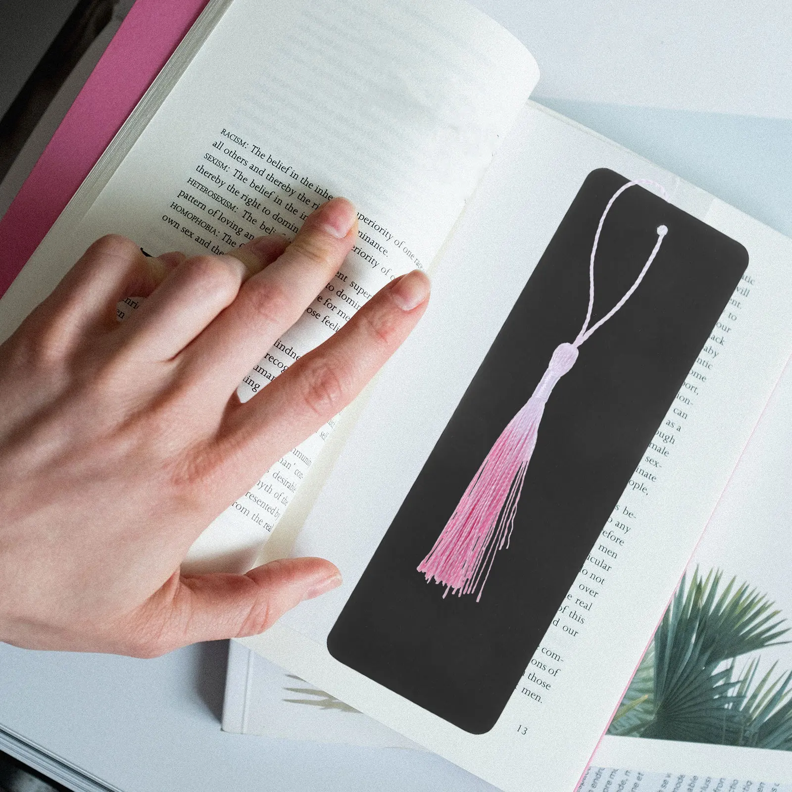 50Pcs Blank Bookmarks Black Cardstock Tags DIY Teacher Supplies School Craft Project Accessories Blank Bookmarks