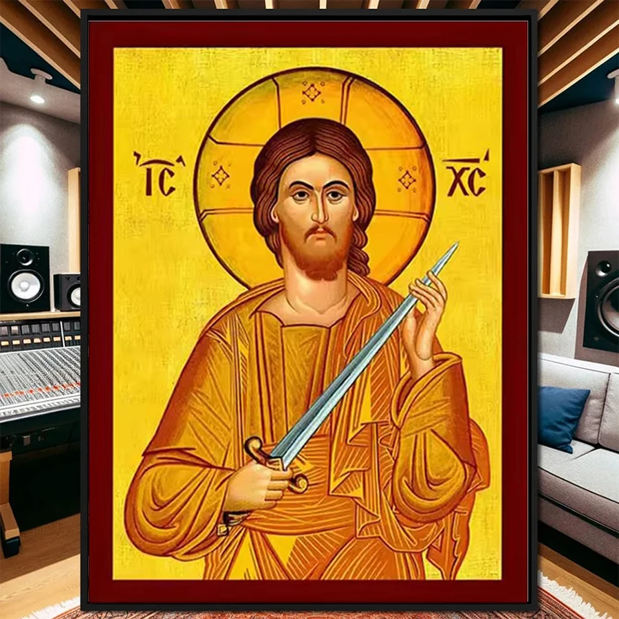 

Diamond Embroidery Picture Kit New Religion Christian Jesus Diamond Painting Full Drill Mosaic Cross Stitch Wall Art