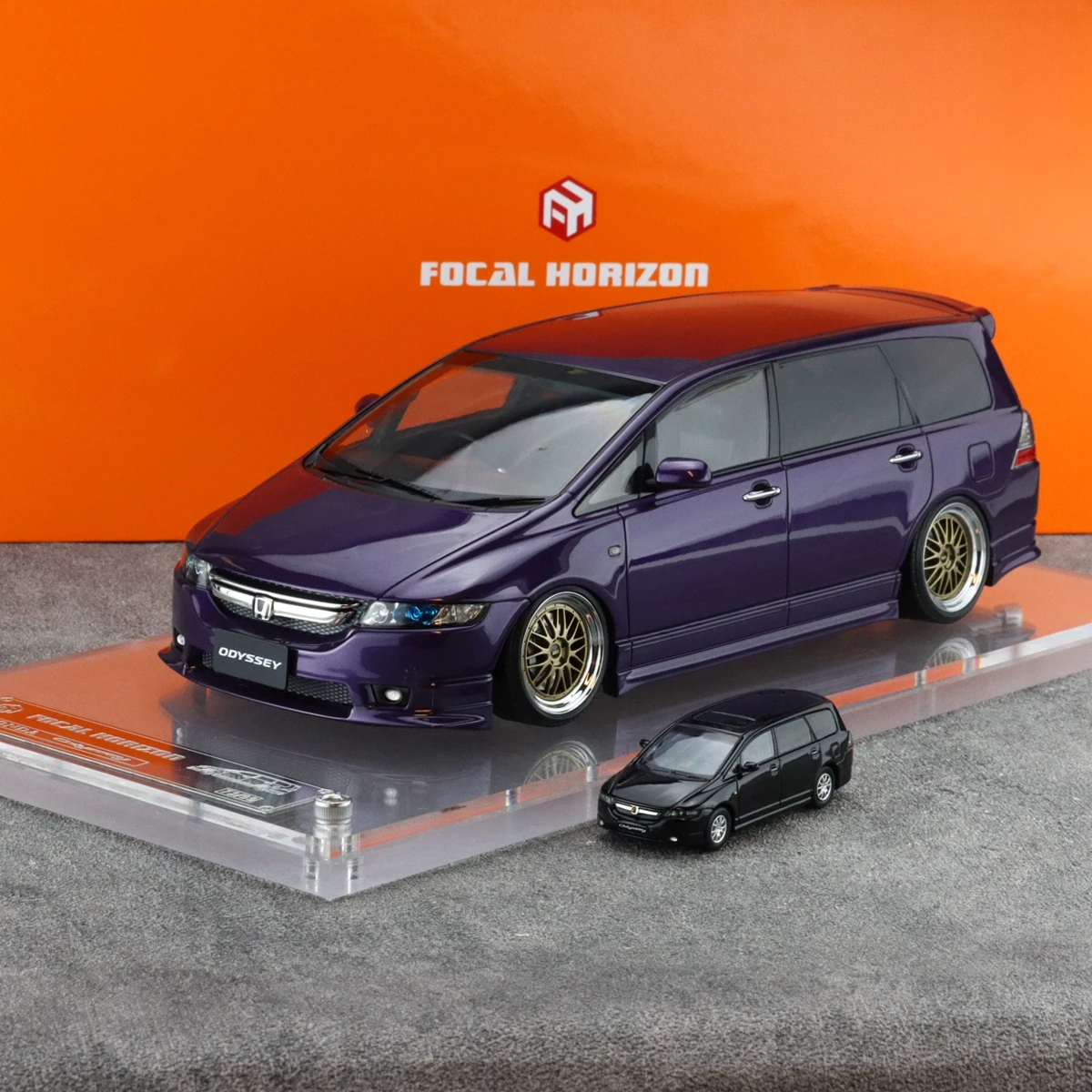 

Focal Horizon FH 1:18 Odyssey MPV моделирование ограниченная серия смола металл статическая модель автомобиля игрушка в подарок