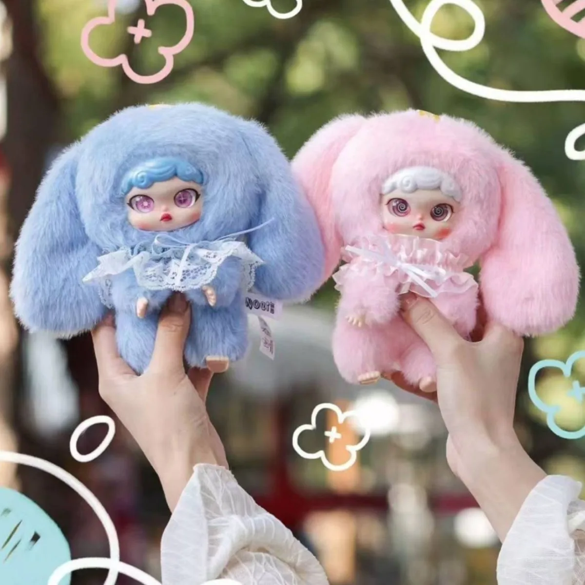 

Noci Bunny Kingdom Collection Fashion Blind Box Mystery Box Pendant Cute Plush Doll Ornament Toy Collectible Surprise Gifts