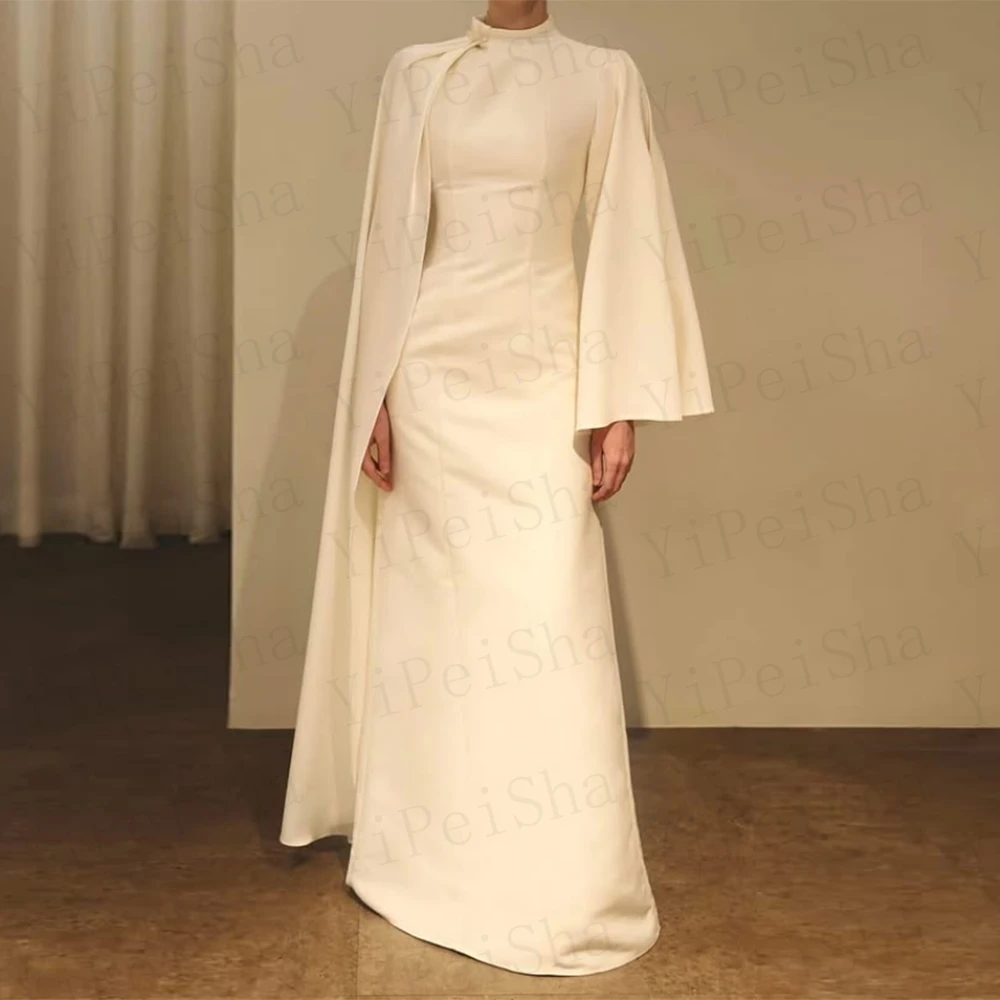 Elegant A-Line Floor-Length Prom Dress - alternate angle