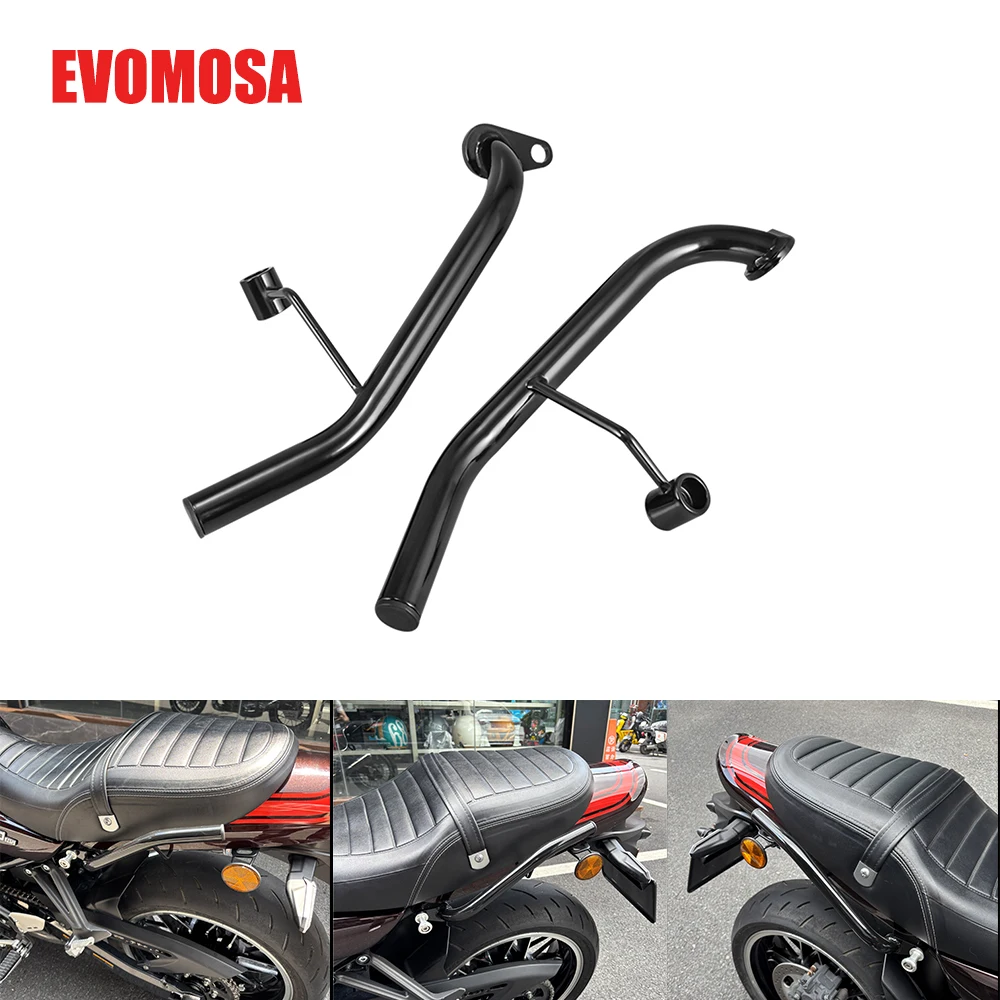 rear-grab-bar-luggage-rack-split-passenger-rail-separate-handle-for-kawasaki-z900rs-z650rs-rear-passenger-pillion-luggage-rack
