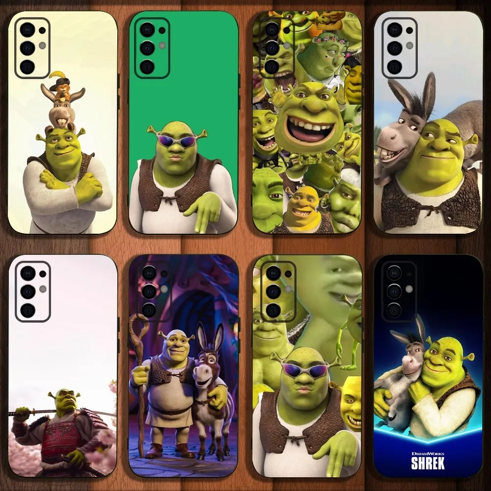 S-Shrek Beast K-Kingdom movie Phone Case For Samsung S24,S21,S22,S23,S30,Ultra,S20,Plus,Fe,Lite,Note,10,9,5G Black Soft Cover