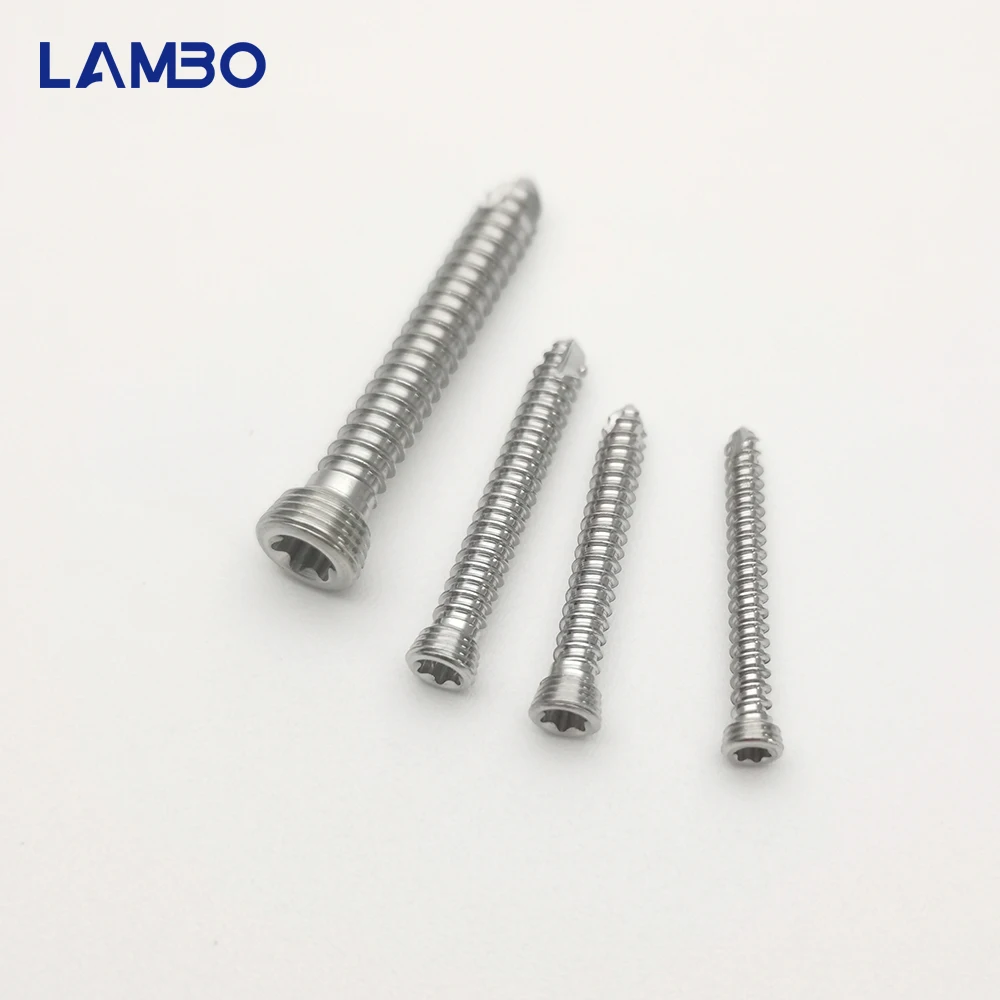 10 ชิ้น 2.0 มิลลิเมตร S.S. Stardrive สกรูล็อค, สัตว์เลี้ยงสัตวแพทย์ศัลยกรรมกระดูกเทียม, เครื่องมือผ่าตัดสําหรับสุนัข, อุปกรณ์การแพทย์