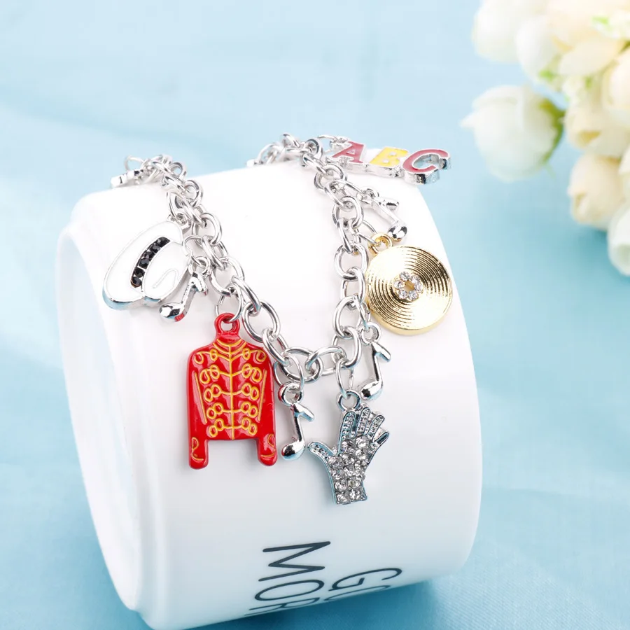 Artist Singer Michael Jackson BAD Necklace Rock Roll Everlasting Classic MJ Pendant Hot Charm Punk Jewelry Men Women Gift - view 5