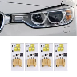 White Daytime DRL Driving Angel Eye Maker Light Diode Boards For 2012 -2015 F30 F31 F34 320i 328i 335i Pre-LCI Xenon Headlight