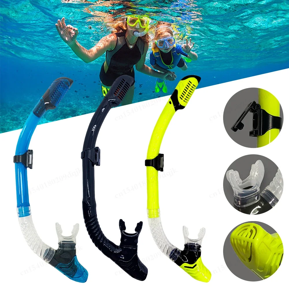 

Сухая трубка для трубки, силиконовый полностью сухой мундштук для дыхания, подводного плавания, брызговик, верхний клапан, подводное оборудование для плавания