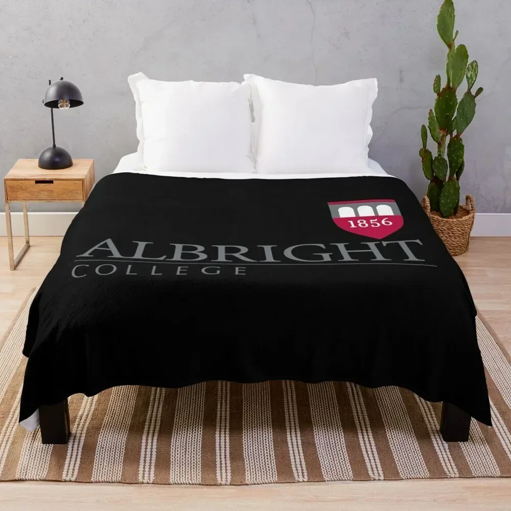 

albright college Throw Blanket No Pilling Soft Warm Blanket for Bed