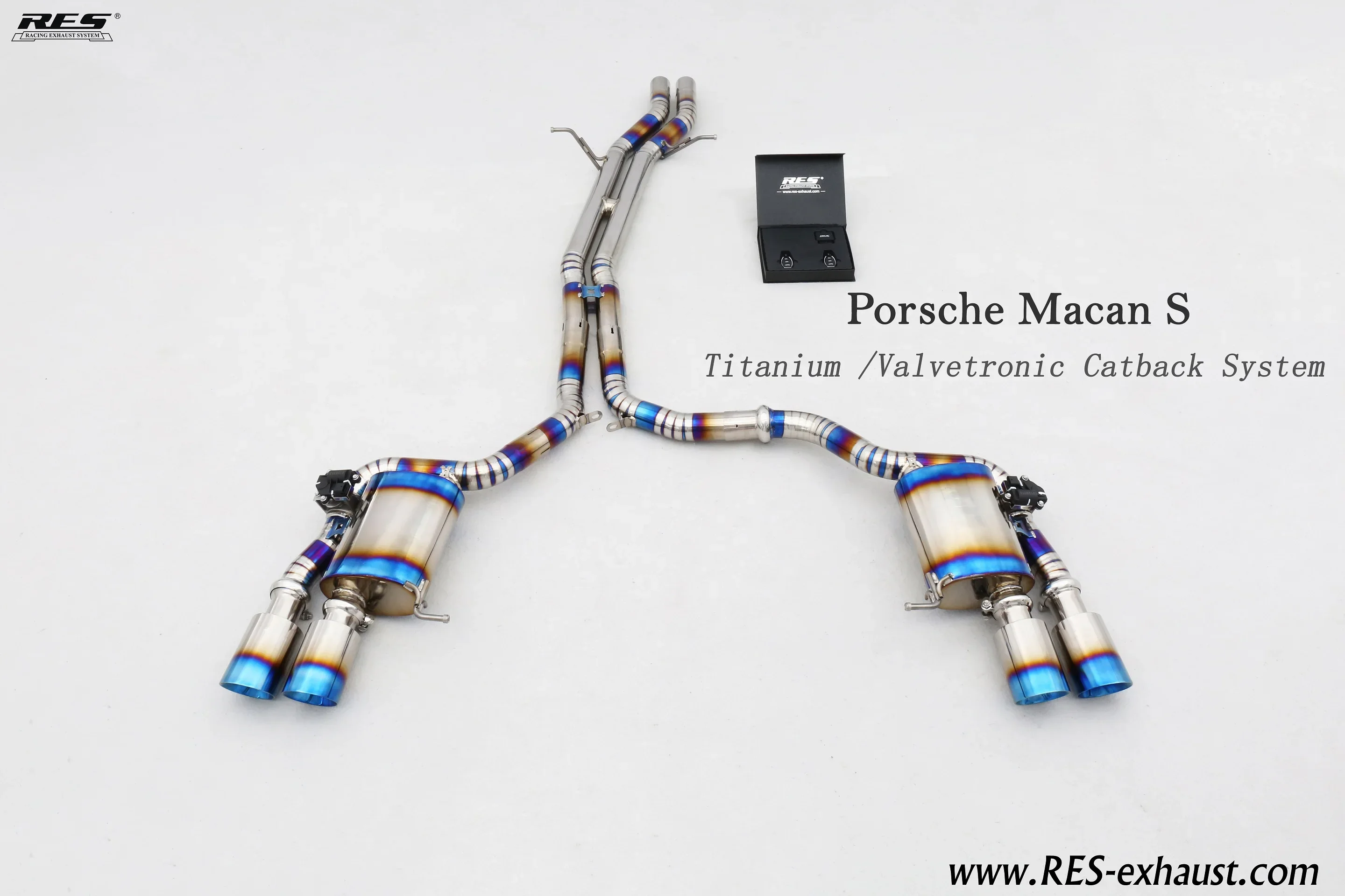 Hot Selling RES Exhaust All SS304/Titanium Exhaust For Porsche Macan S/turbo 95B