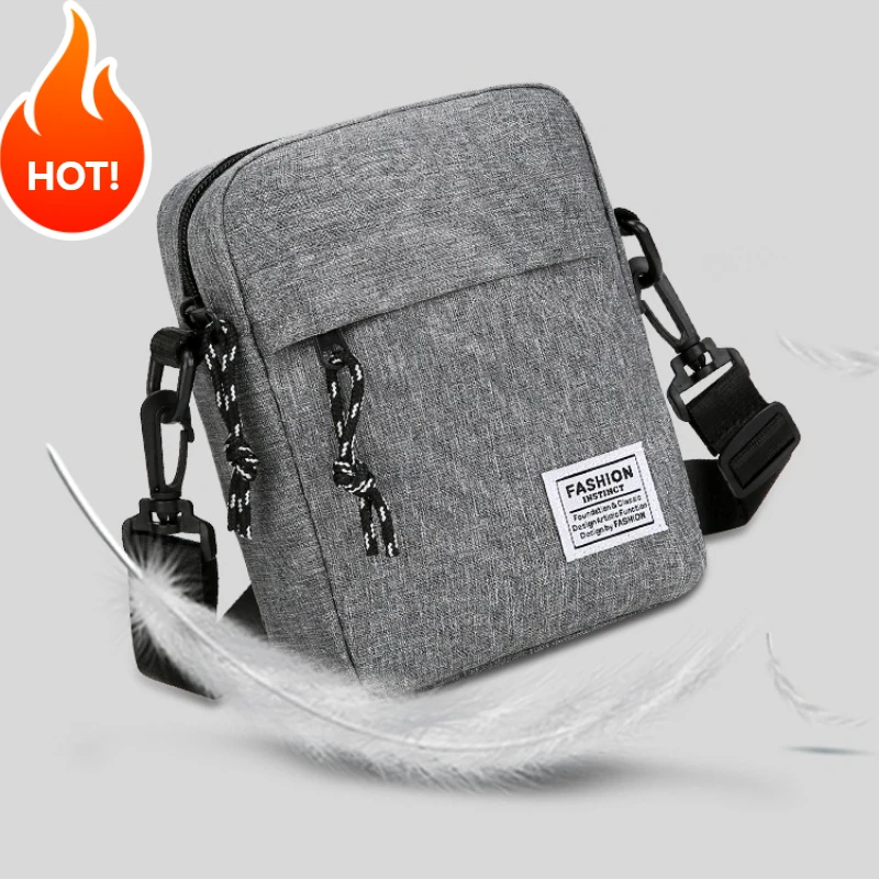 

Casual and fashionable men's crossbody bag,waterproof,wear-resistant,durable,large capacity,suitable for daily use and travel