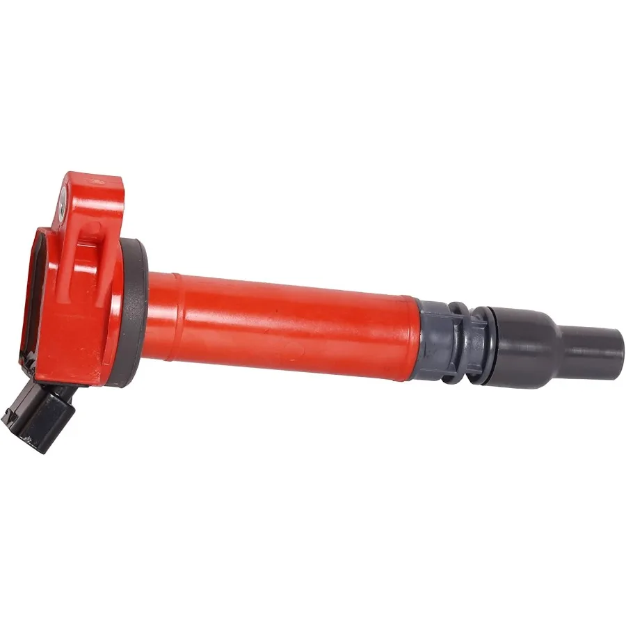 حزمة من 8 ملفات تشغيل محرك UF507 حمراء متوافقة مع محركات 4.6 لتر و5.7 لتر V8 لسيارة Toyota Sequoia Tundra Land Cruiser GX460 LS460 #2