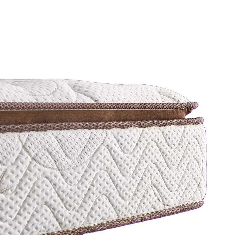 Single Spring Mattress Home Use Five-Star Hotel Quality Export Factory's Compressed Roll Sponge Latex Silent Bed Home