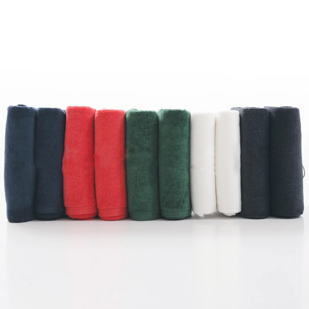 

Golf Sports Green 40*65Cm Super Absorbent Fast Drying Fleece For Club Heads Grips Balls Hands Hanging Loop Microfiber