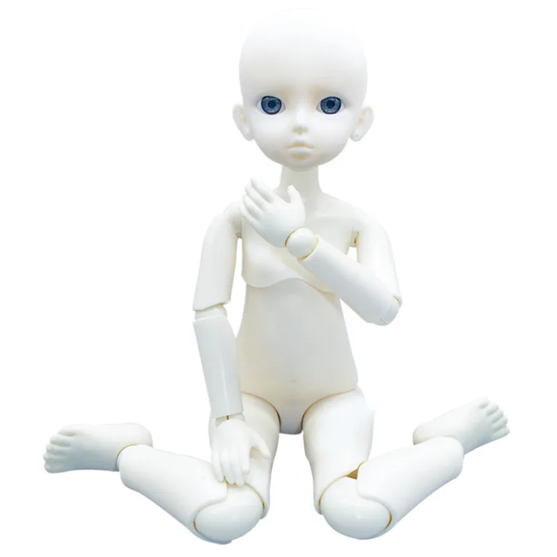 

1/6 BJD Doll Pure White Body 26cm Free Disassembly and Assembly Doll Body