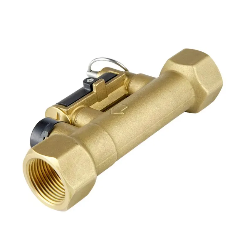 Visual Flow Control Balancing Valve for HVAC Dual-Purpose Integrated Water High Temperature Hydraulic OEM Brass 1/2'' Port
