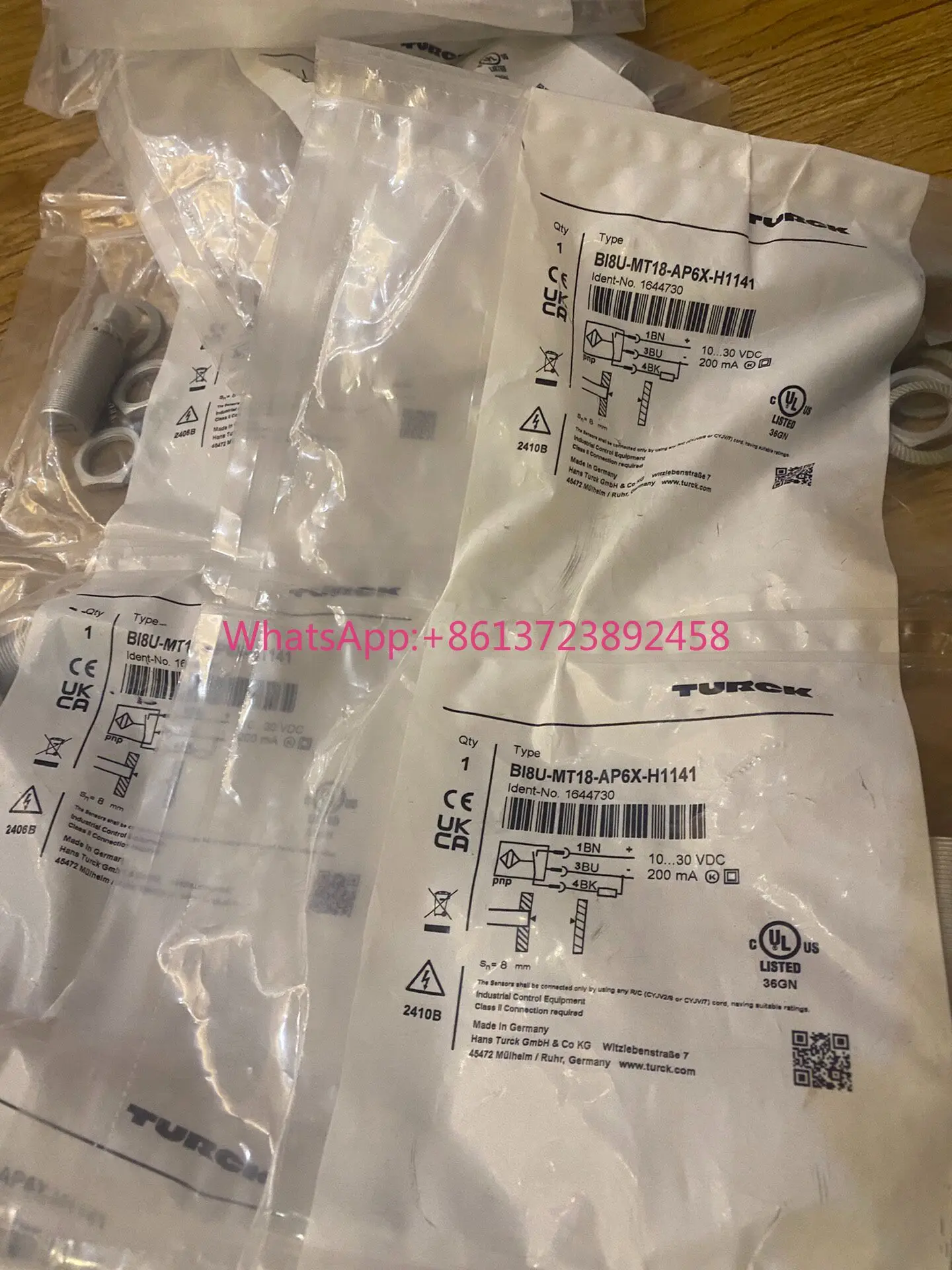 

BI8U-MT18-AP6X-H1141 Turck Solder Mask Sensors