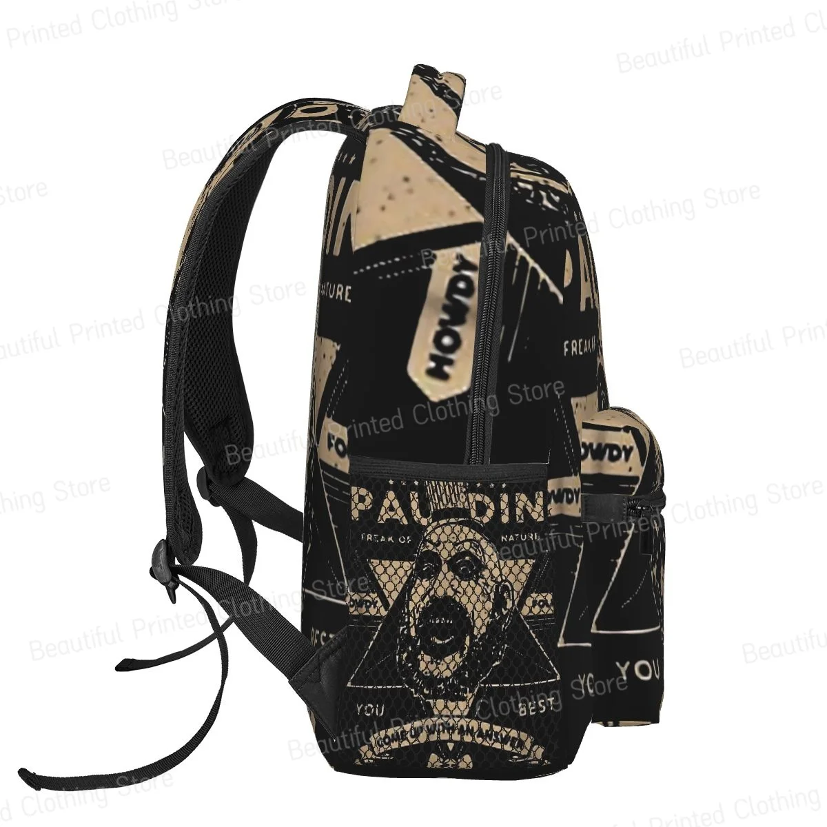 Mochila de acampada capitán Spaulding para niños y niñas, mochila portátil versátil para computadora de ocio, ajustada, sin marco