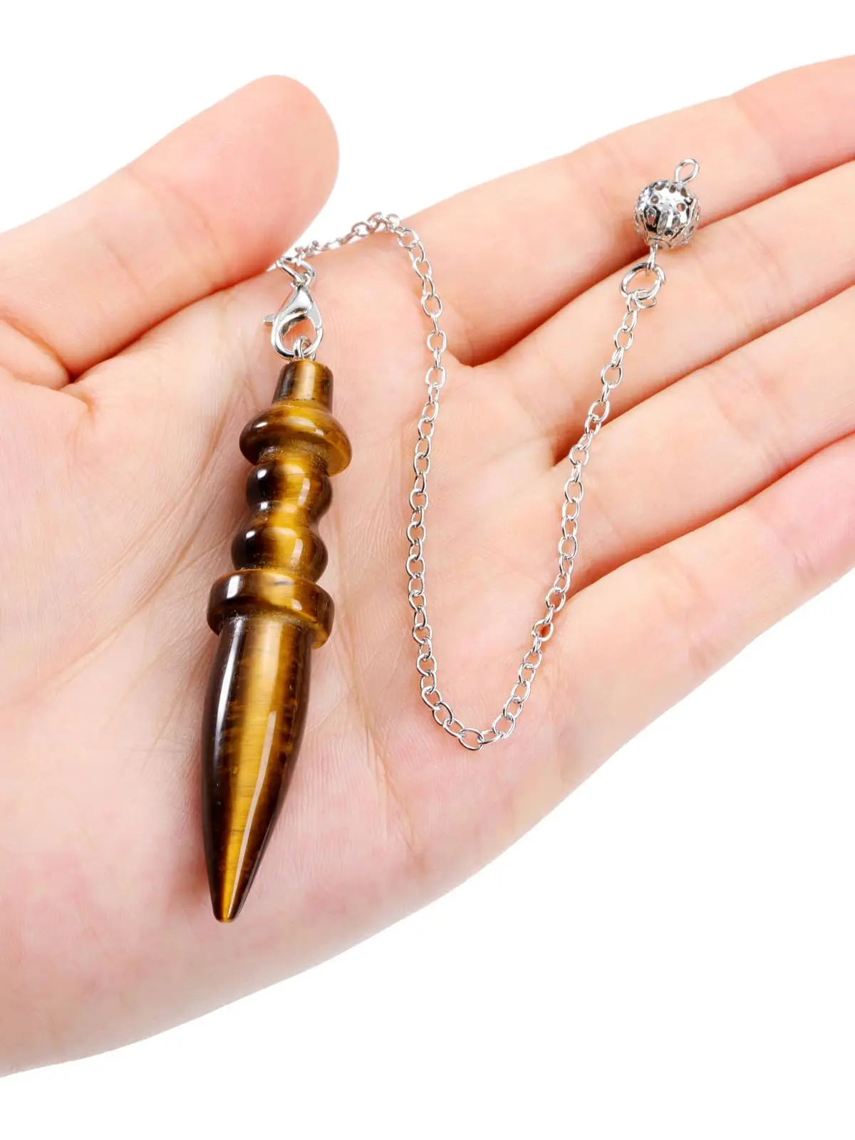 Natural Stone Pendant for Divination and Dowsing